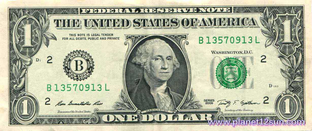 1 dollar