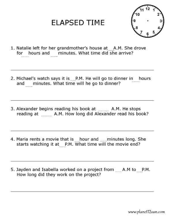 elapsed time- blank