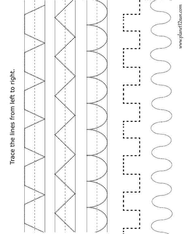 tracing worksheet